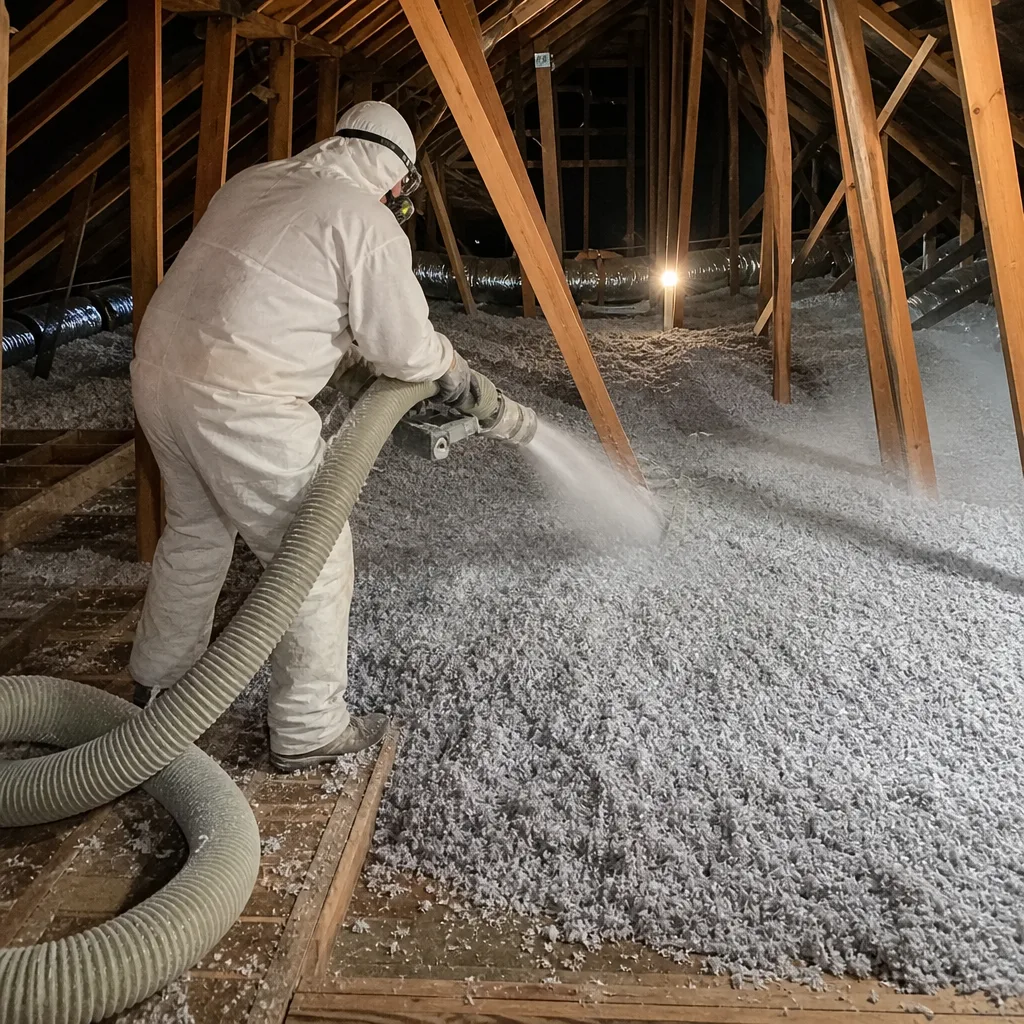 Attic Insulation Replacement